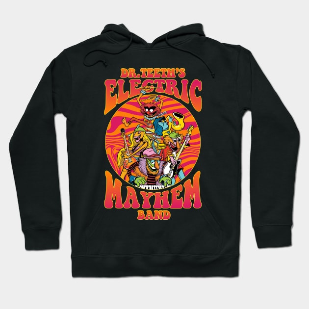 Dr Teeth Electric Mayhem Band Hoodie by Polos